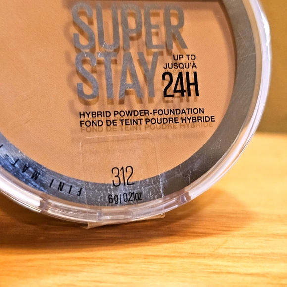 NEW Maybelline Super Stay 24H Hybrid Powder-Foundation Shade 312 6g - Picture 2 of 8